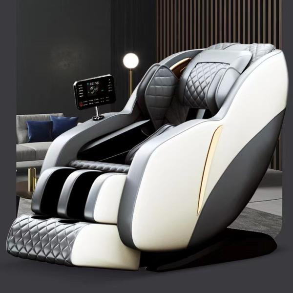 Smart Electric Whole Body Massage Chair Automatic 4D Massager Multifunction Household Health Care Black