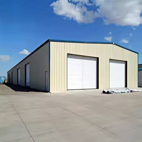 Fast Onsite Assembly Recyclable Steel Structure Processing Workshop Building
