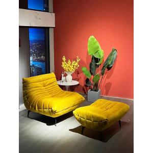 Ocio Sofa Chair Fabric Living Room Chaise Longue Customized del terciopelo