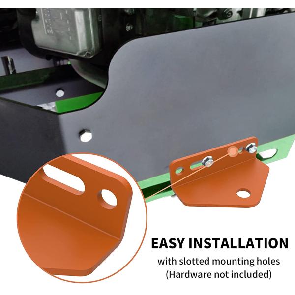 Углеродистая сталь тяжёлая универсальная нулевая поворачивающаяся газонокосилка трейлер прицеп адаптер бракетный приемник