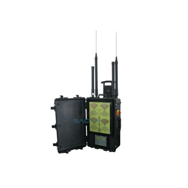8 Bands 400w Power Manpack Jammer Luggage Case for VIP Protection and Bomb Disposal
