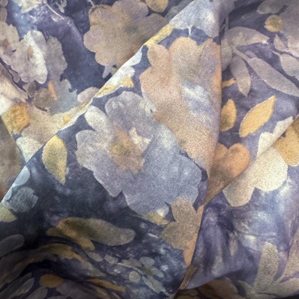 Garment Discharge Digital Print 100 Rayon Challis Fabric Rayon Viscose Spandex Fabric Printed Rayon Fabric