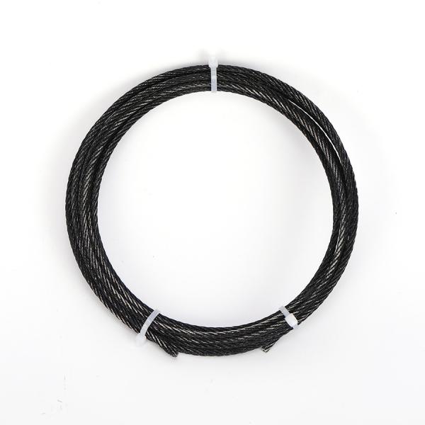 High Tensile Strength Black Oxide Steel Wire Rope