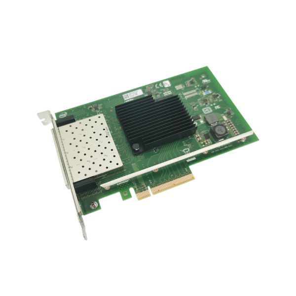 Adaptateur Ethernet Intel X710-DA4 FH Quad Port 10Gbe, 10/100/1000Mbps, carte réseau fibre optique