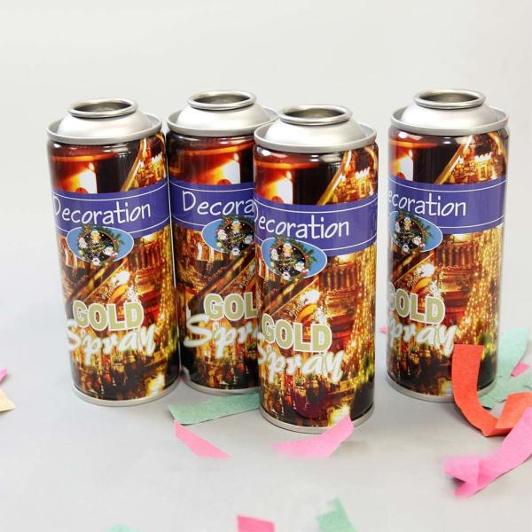 Multifunctional Golden Silver Spray Festive New Christmas New Year Halloween Graduation Diwali Valentine's Day Celebrations