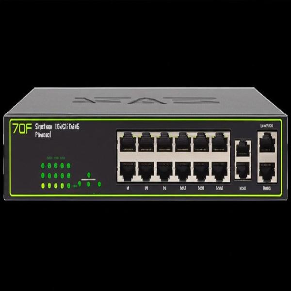70F Series 10xGE RJ45 Wireless Network Firewall with Low Latency 2.54 μs and 6.1 Gbps IPsec VPN Throughput