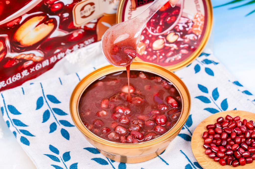 Aged Tangerine Peel Red Bean soup Сладкий для пищеварения десерт из красных бобов со старой луковицей мандарины