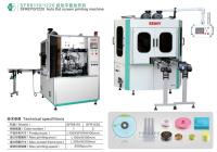2 estações 50pcs/min Equipamento automático de serigrafia 100x100mm para tampas