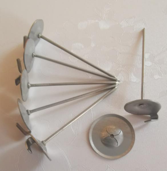 SS Lacing Anchors Hooks And Washers For Thermal Insulation Covers