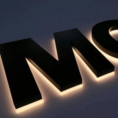 Hospitais Neve ao ar livre Sinalização de canal LED personalizada Sinalização de carta 3D LED Sinalização publicitária