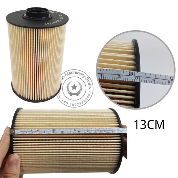 4676385 4649267 excavador Fuel Filter Paper para ZX240-3/330-3 SH210-5/240-5/350A-3 Ex470/870h