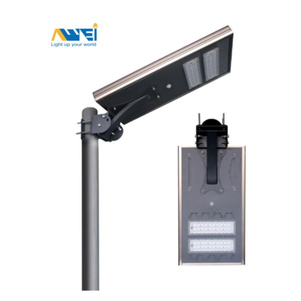 Интегрированный солнечный уличный свет наружного IP65 яркий 40W солнечная энергия с датчиком движения для улиц и парков