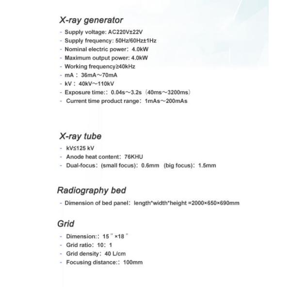 Best Sell Direct X-ray Machine Veterinary X-ray Machine