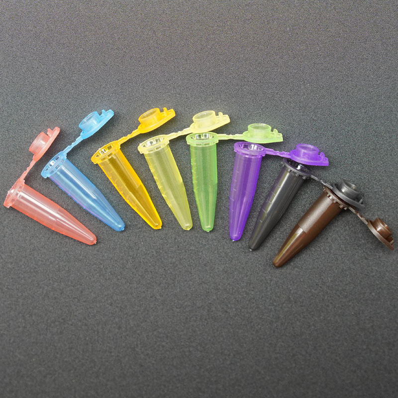 Transparent Colored Centrifugal Tube 50ml 0.2ml 0.5ml 1.5ml 2ml 10ml 15ml Micro Centrifuge Tube for Laboratory