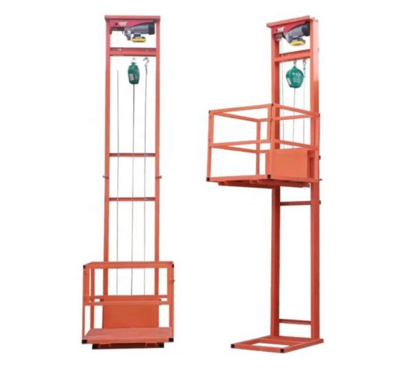 Hydraulic Easy Lift Cargo Lift Platform 8m Warehouse Household Lift Elevator