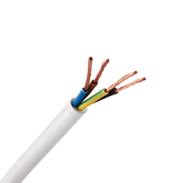 5G X 0.5mm2 Oil Acid Resistant Cable , H05VVF Overhead Electric PVC Insulated Wire Cable