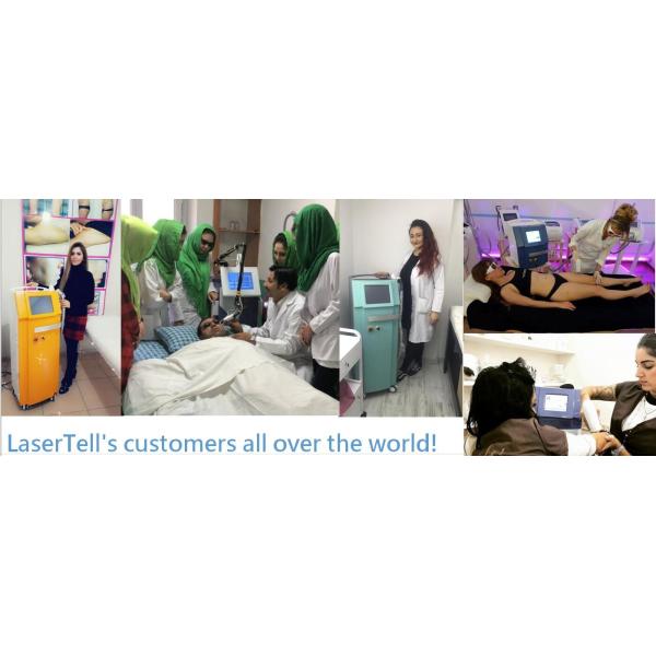 машина удаления волос лазера диода 808nm салона красоты 1Hz умная