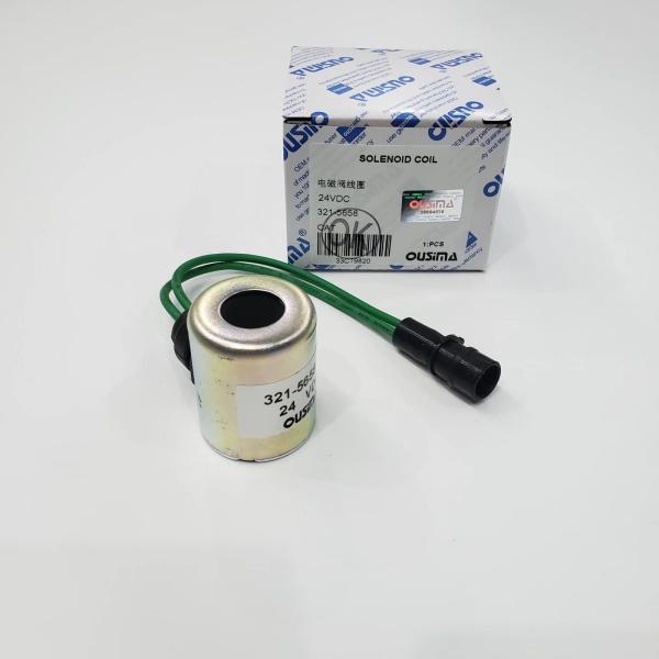 321-5658 bobina 24V da válvula de solenoide para  Excavator Spare Parts