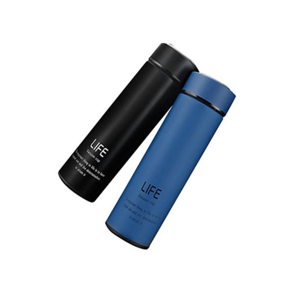 Durable Stainless Steel Vacuum Flask Thick Wall White Coffee Mug Tumbler 500ml