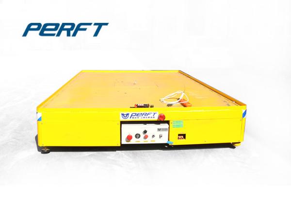 O carro material elétrico Trackless de transferência do aço carbono para a indústria de metal aplica a carga pesada
