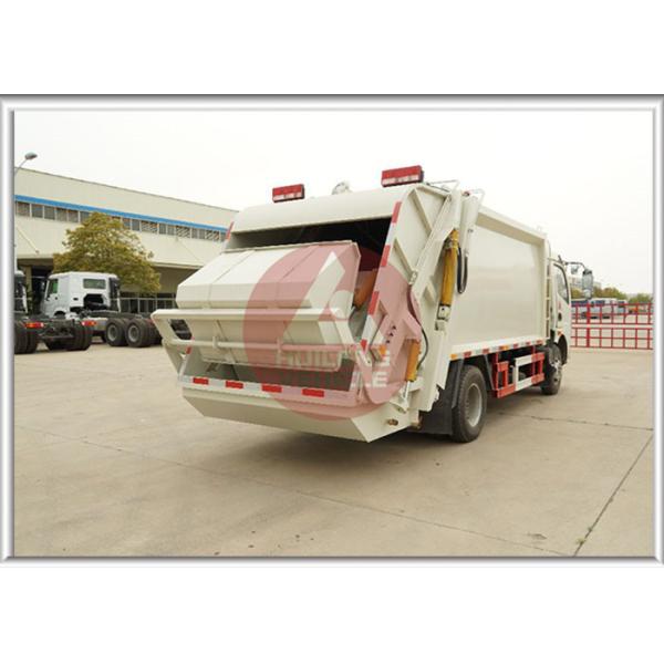 DFAC Garbage Collection Truck , Non - Leakage Garbage Removal Truck Low Pollution
