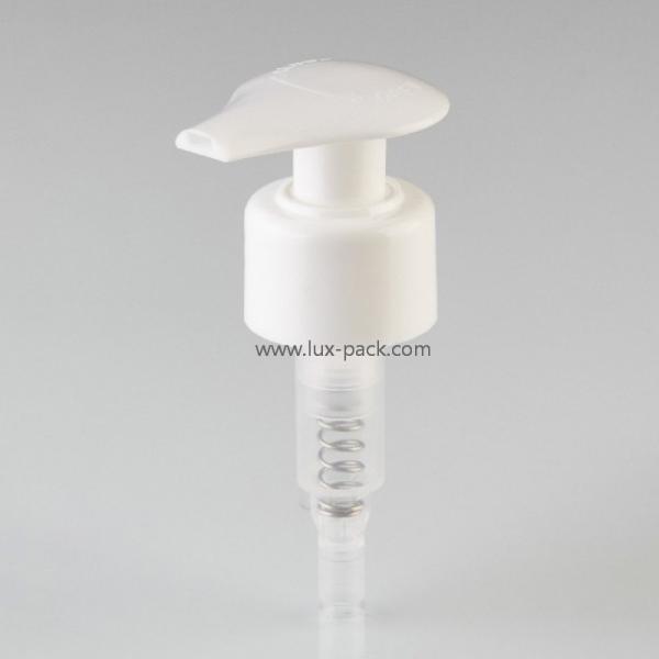 Pompe distributrice de lotion pour crème pour les mains de qualité stable 24 mm 28 mm pour les soins de la peau