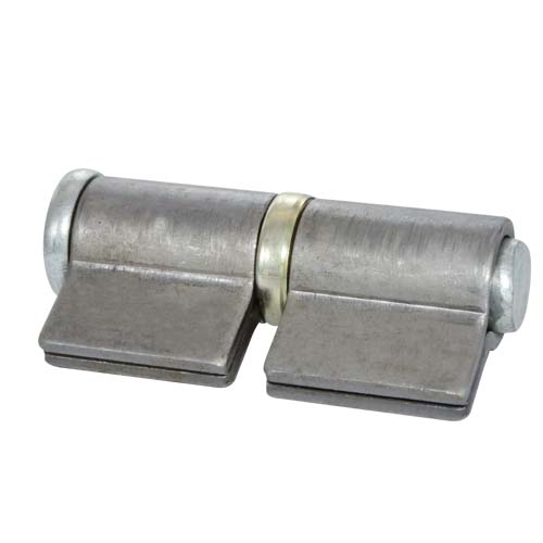 Welding hinge heavy duty H606B with a simple steel ball bearing for iron gate, weld on hinge