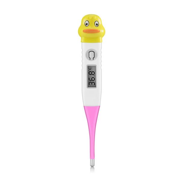 Animal Cartoon Touched  Infant Rectal Thermometer ISO 9001 Certification