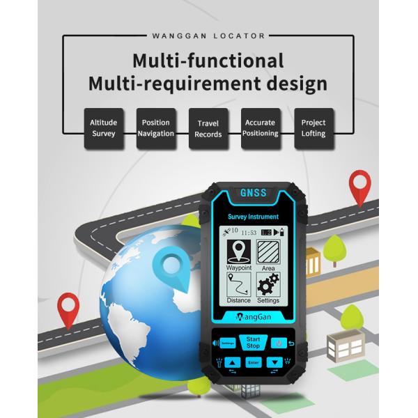 Измерение координаты оборудования обзора места GPS земледелия