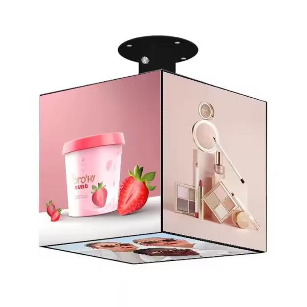 Prático Venda Quente Desempenho estável 5 lados P2.5 exterior Cubo LED Display Screen Cubo de vídeo parede para sala de exposições
