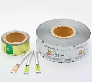 rolo de filme de empacotamento impresso 76mm