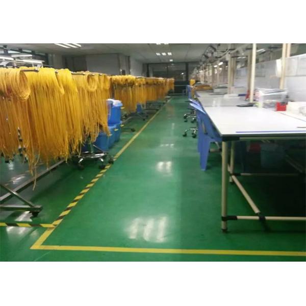 SC OM3 Fiber Pigtails / Optical Patch Cords Fanout 0.9mm 2m 3m 5m Aqua LSZH PVC