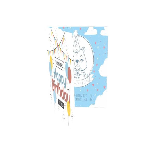 Holiday Musical Greeting Cards A5 A6 Sound Chip Foil Materail With 3GB Battery