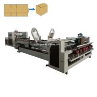 Máquina separada de Gluer de la carpeta de la caja de la corrección rápida para la línea recta caja