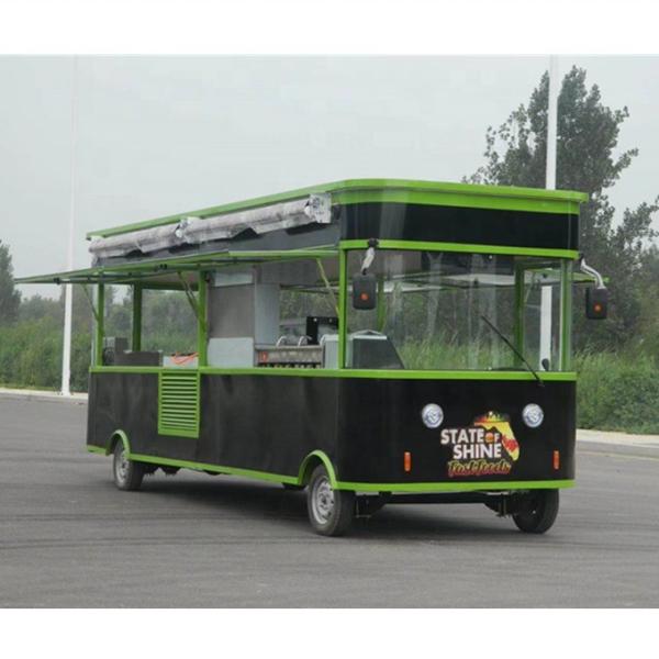 Multifunctional Dining Car for Night Market BBQ Stall and Breakfast 1000 KG Capacity