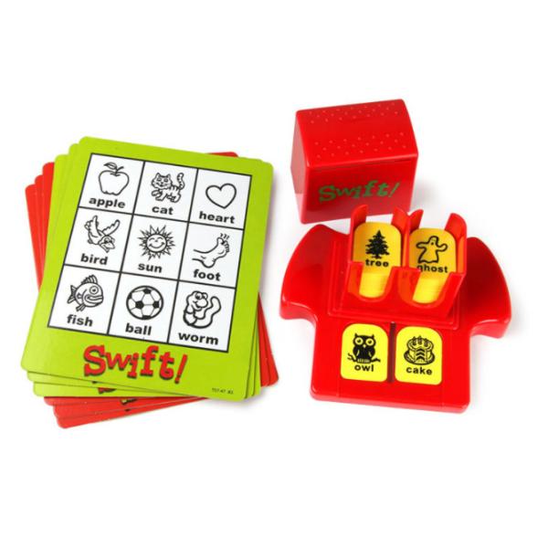 100% Plastic Bingo Card Games Interesting Words Learning For Kids