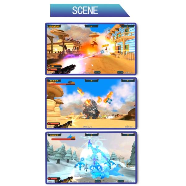 Monster Hunter Ball Shooting Video Arcade Game Machine