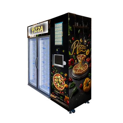 Distributeur automatique d'aliments surgelés 40 casiers - Réfrigération -22°C avec micro-ondes