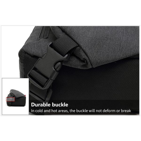 Dacron Oxford Cloth Chest Sling Bags Crossbody Sling Backpack 0.45kg