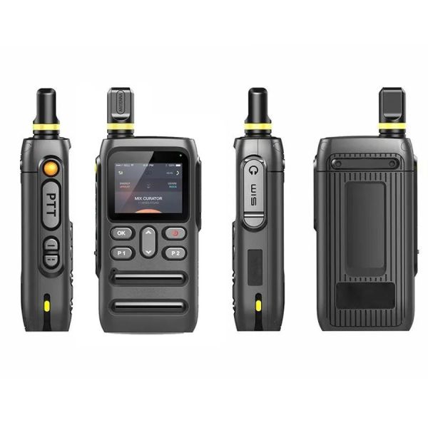 Global Talkie Walkie GT-700 5000 Km Range GSM 4G PTT Android Compatible Two Way Radio with Sim Card