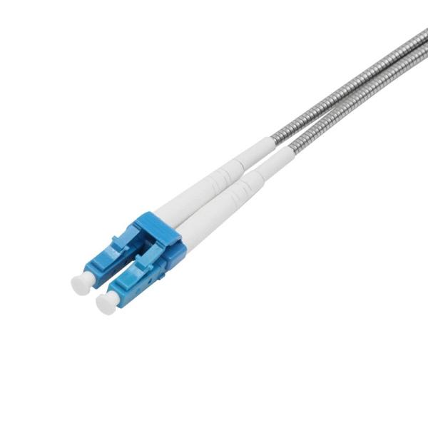 Military Type A Tactical Rugged Connector / Outdoor Fiber Optic Patch Cable / Digital Fiber Optic Cable