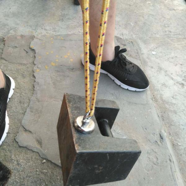 150KG Super Strong Pull Force Fishing Magnet with Rare Earth Neodymium Magnets and Rope