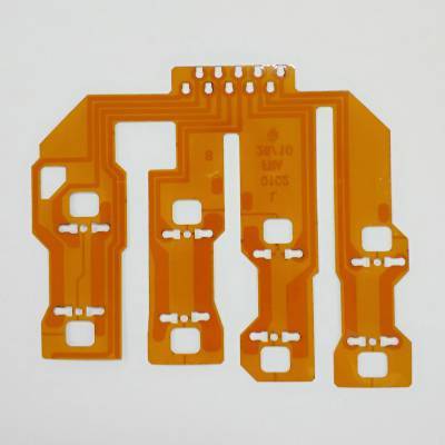 0.1mm Mini Holes Flexible PCB Board with HASL-F Surface Finish and Polyimide Material
