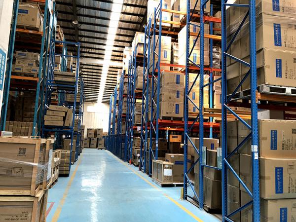 Commercial Heavy Duty Pallet Racks With Powder Coated Finish For Warehouse