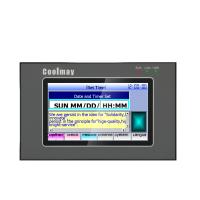 Polegada HMI de Coolmay 5 com o PLC integrado I digital O análogo mim funções de alta velocidade de O