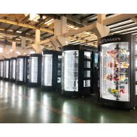 Máquina automática Winnsen para venda de flores ao ar livre para venda de buquês com janela transparente e iluminação LED