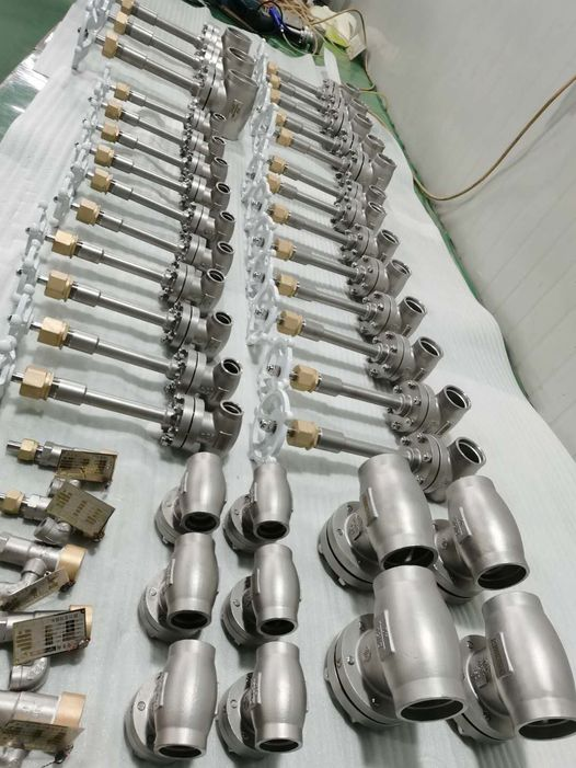 CDH61F-40PB 304 Cryogenic Check Valve SS 304 Low Temperature Customized