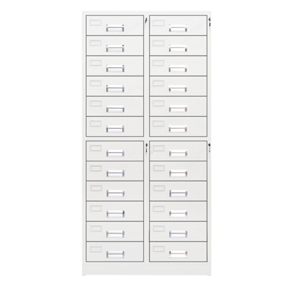 Height 1850Mm 22 Doors Steel Storage Locker Steel Cabinets Knocked Down Structure
