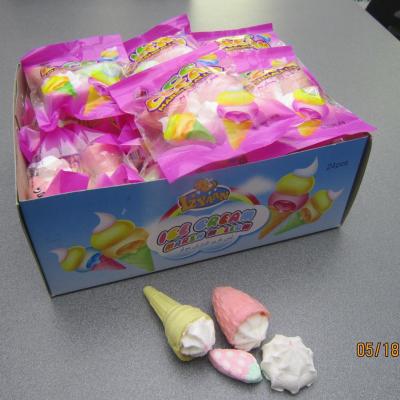 4 em 1 gelo Cream+Bun+Strawberry+cake do Marshmallow/deram forma ao marshmallow doce