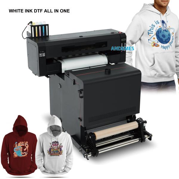 Automatic Grade Automatic A1 DTF Printer With Ink Textile PET Film Ink Printing Width A1 24 Inches